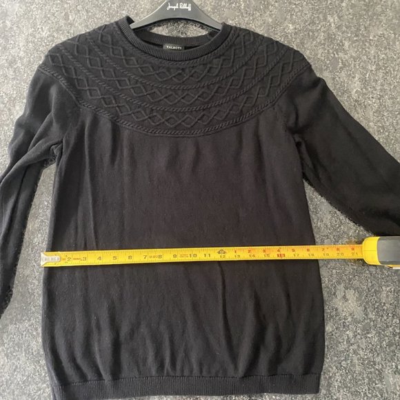 Talbots Black Sweater Size Large - Picture 5 of 6